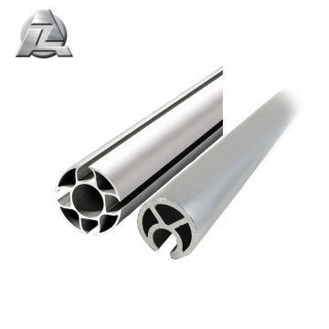 silver metal aluminium tent keder poles profile for glamping tents